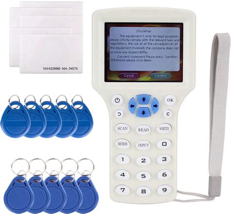 handheld rfid id card copier|rfid card copier duplicator.